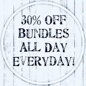30% Off Bundles!!! Happy Shopping!!
